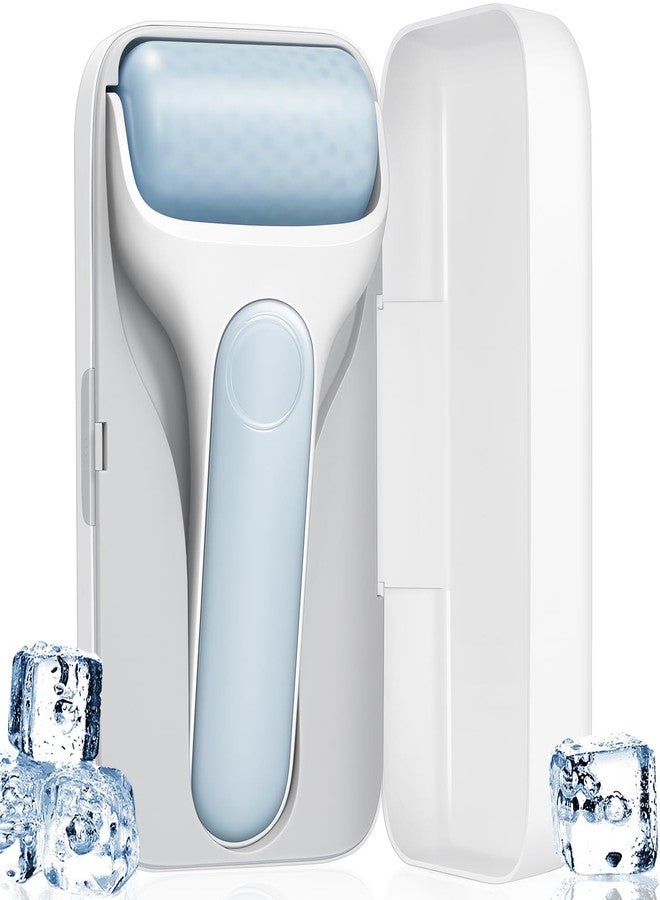 MORGLES Ice Roller for Face, Premium Facial Roller for Puffiness, Dark Circles and Lymphatic Drainage, Cold Face Roller for Women Self Care with Carry Case - Image 1