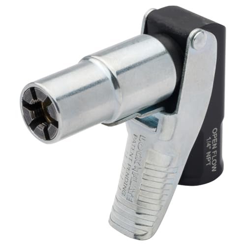 LockNFlate® 90-Degree Air Chuck (Open Flow 90°) - Image 3
