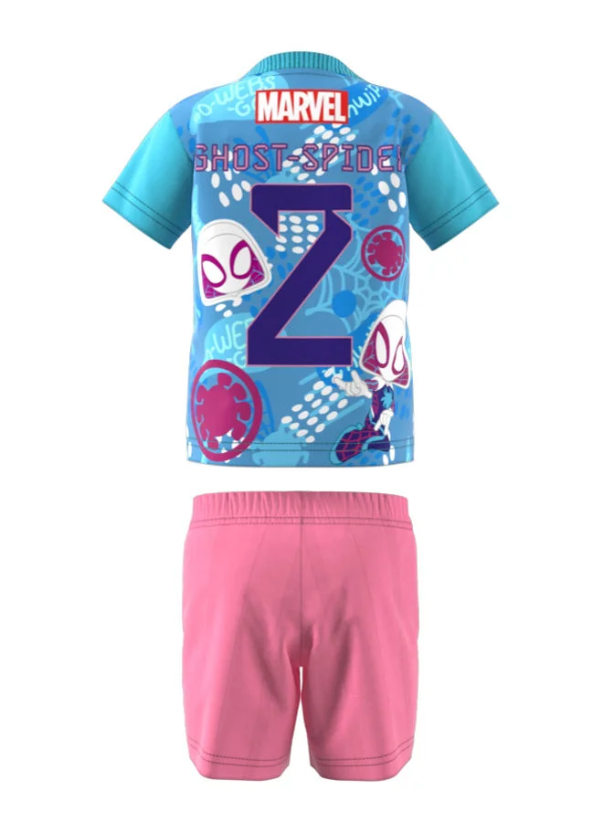 Adidas Baby Girls adidas X Marvel Ghost Spider Summer Set
