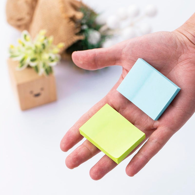 Vanpad Mini Sticky Notes 1.5x2 Inches, Bright Colors Self-Stick Pads, 24 Pack, 75 Sheets/Pad,1800 Sheets - Image 4