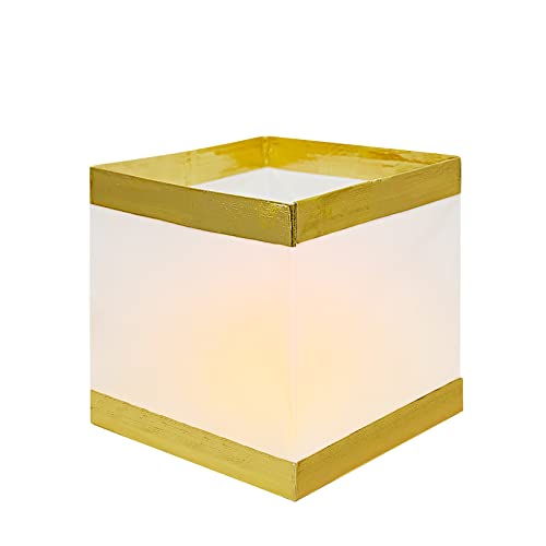FUELYE 20Pack 5.9" inch Square Floating Candles Lantern Set,Outdoor Decoration Waterproof Floating Lanterns for The Pool,River,Memorials,Wedding,Bar and Parties - Image 4