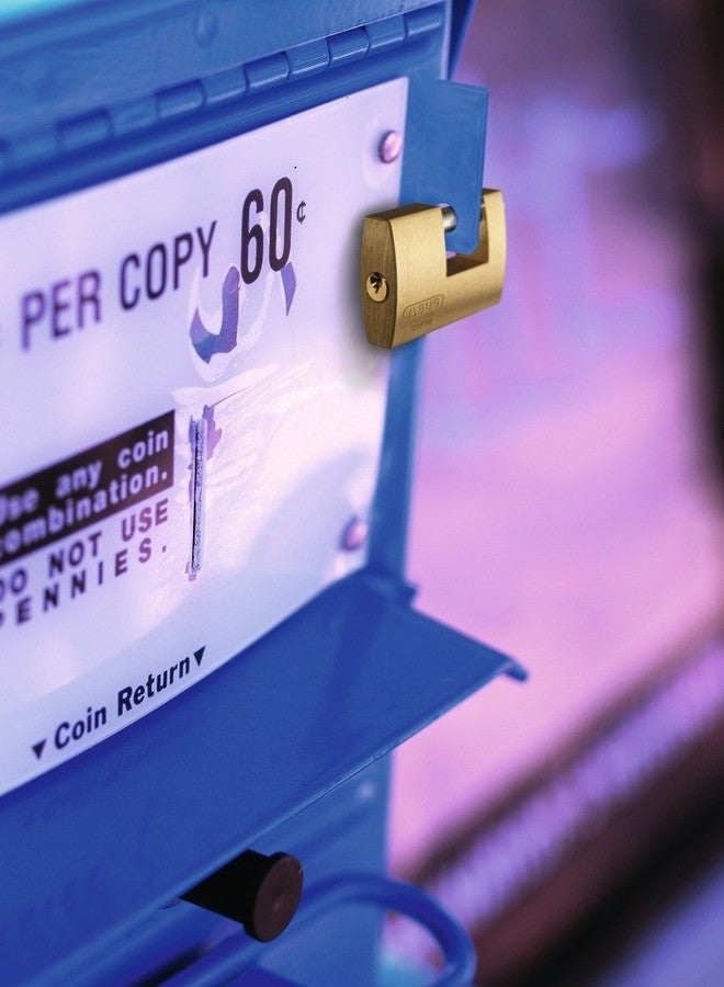 ABUS 82/63 Monoblock Brass Padlock Keyed Different - Image 4