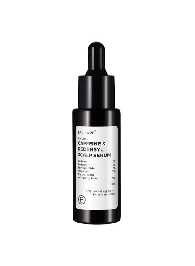 BRILLARE CAFFEINE & PHYTOPEPTIDE SCALP SERUM 30ML - Image 1