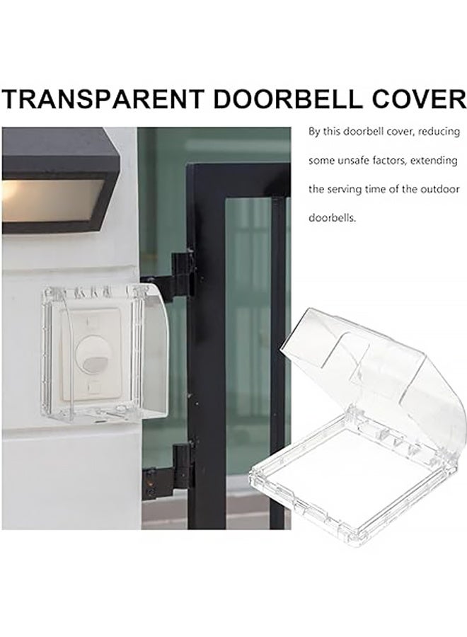 2 قطعة غطاء المقبس الخارجي غطاء المخرج الكهربائي حامي صندوق المخرج غطاء المخرج نوع غطاء صندوق كهربائي أبيض للحمام والمطبخ - Image 4