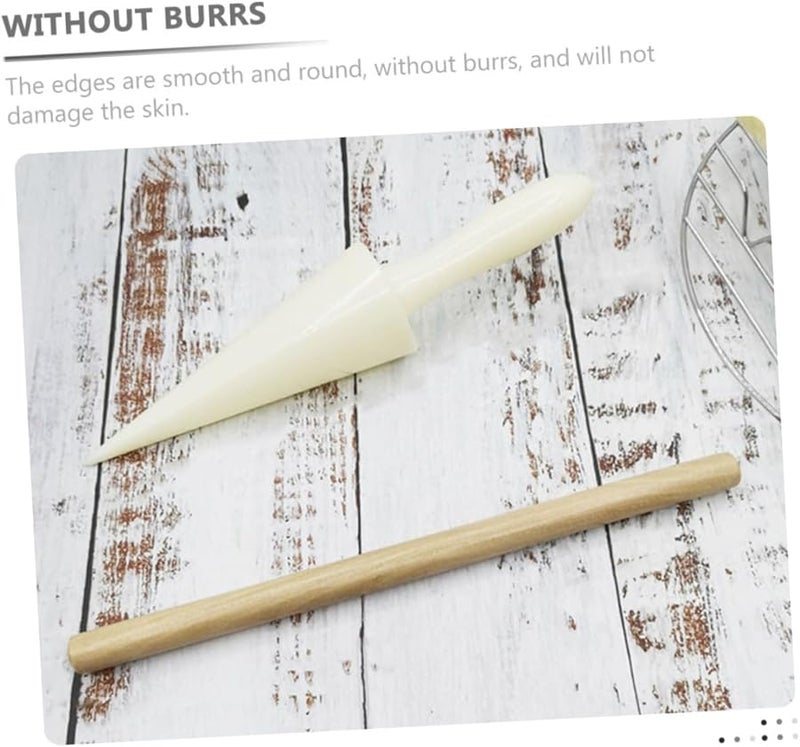 Ice Cream Cone Mold Set with Rolling Stick for Home and Dessert Shop Baking - Image 5