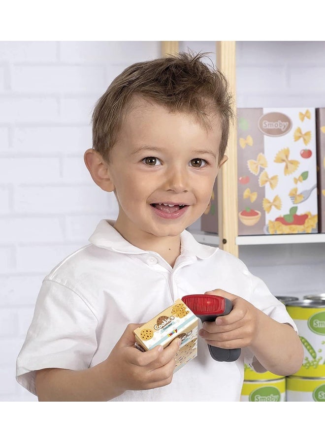 Smoby Toy Cash Register 7600350114, Interactive Shopping Till For Kids, Digital Display And Sounds - Image 5