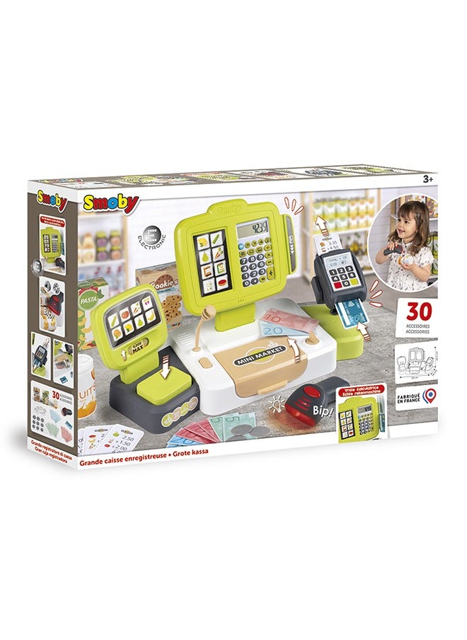 Smoby - نظام كاشير سوبرماركت إلكتروني XL - Image 1