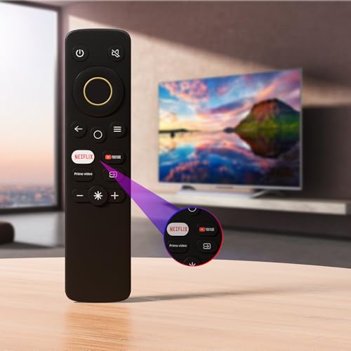 ZdalaMit Original Tv Remote Control Compatible with Realme Smart TV Suitable for Android LED OLED QLED Television Non Voice Command Remote with Hot Keys - Image 2