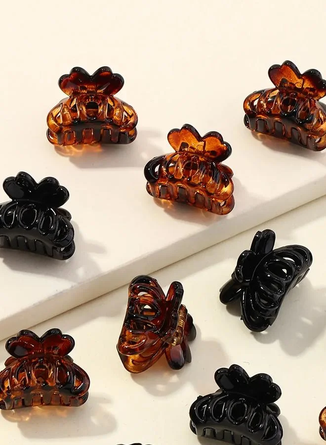 Take Two  Set of 12 - Mini Claw Clip for Women | Best Price UAE