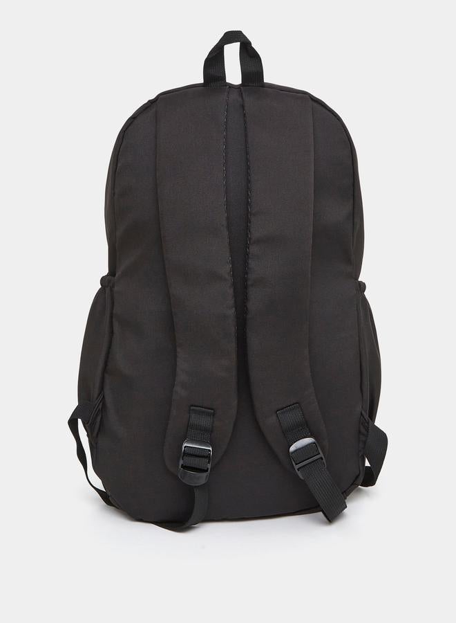 Styli Printed Zip Pocket Detail Backpack - Image 3
