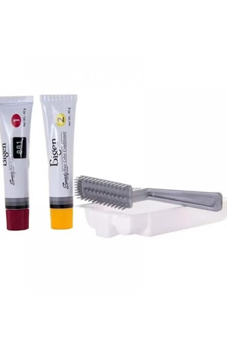 بايجن بيجن صبغة سريعة للشعر أسود طبيعي (881) خالية من الامونيا - Image 4