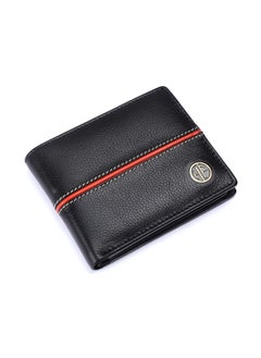 HAMMONDS FLYCATCHER HAMMONDS FLYCATCHER Genuine Leather Wallet for Men - RFID Protected Leather Purse for Men, Money Purse for Men, Bi-Fold Wallet, 6 Card Slots, 1 ID Slot, Coin Pocket, Hidden Pockets - Black  - Image 1