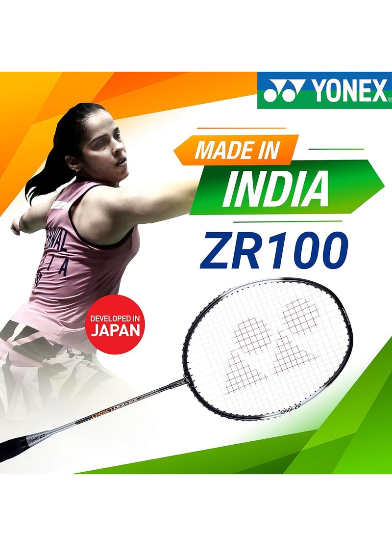 YONEX ZR 100 LIGHT Aluminium Strung Badminton Racket with Full Cover | Lightweight 95g, Isometric Head Shape, G3 Grip | Ideal for Beginners & Intermediate Players | Durable & Control-Focused - pzsku/Z9E9DD60A03AB506FA62DZ/45/_/1732874888/7de50cdb-14ae-4f3b-bbc3-b6d1f4438cbf