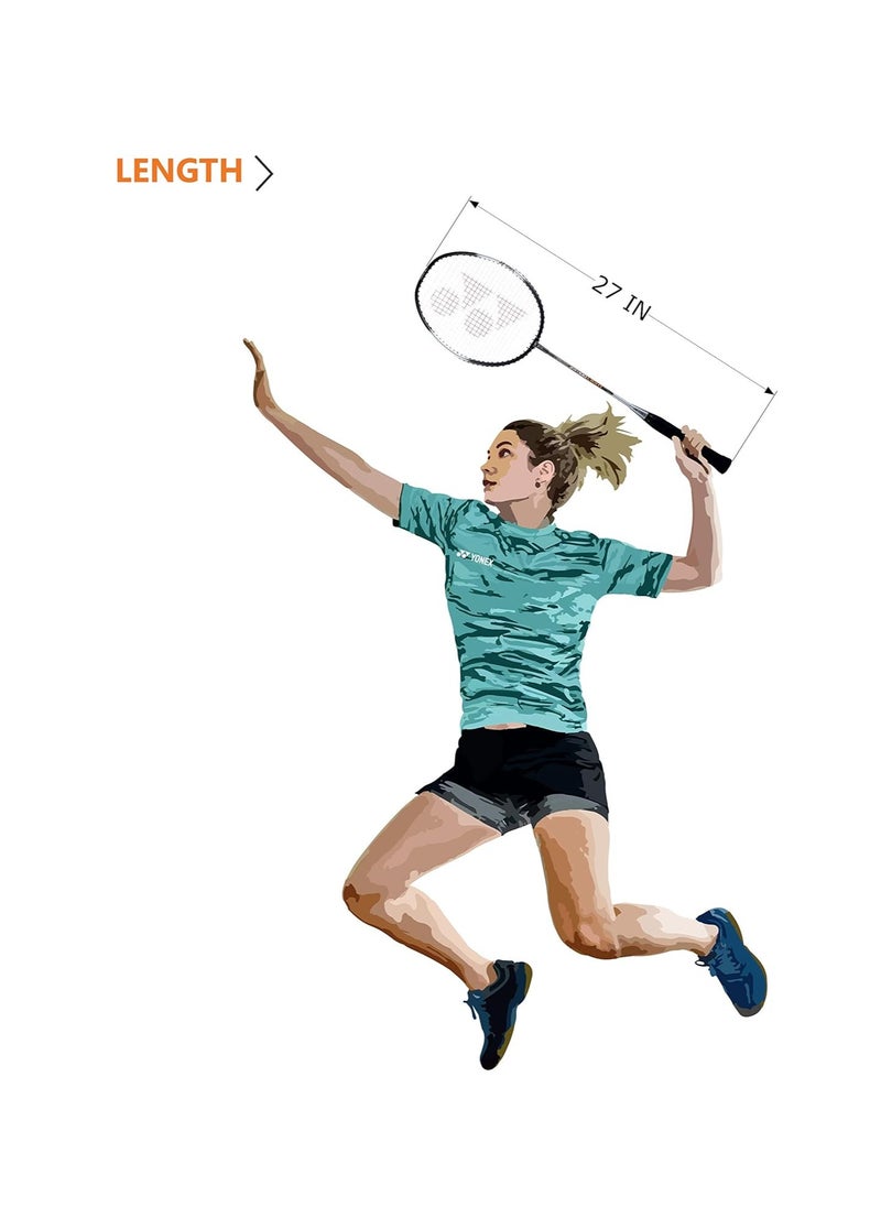 Yonex - YONEX ZR 100 LIGHT Aluminium Strung Badminton Racket with Full Cover | Lightweight 95g, Isometric Head Shape, G3 Grip | Ideal for Beginners & Intermediate Players | Durable & Control-Focused - Image 1