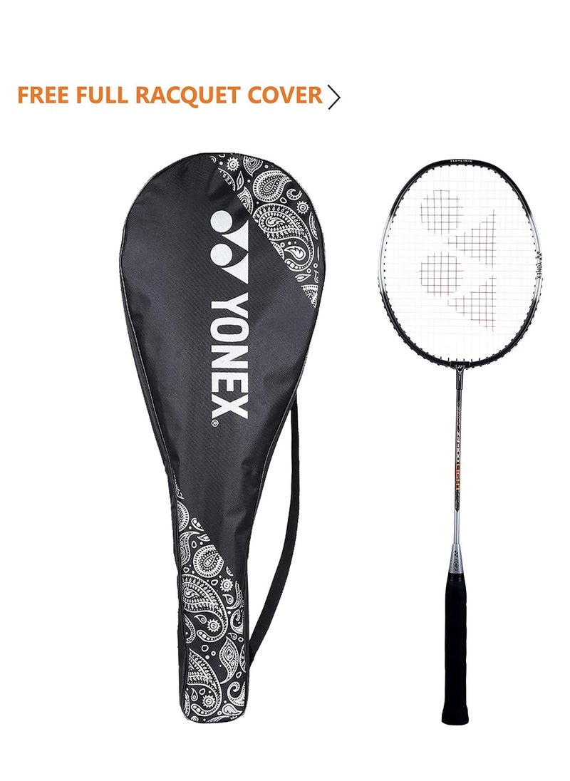 Yonex - YONEX ZR 100 LIGHT Aluminium Strung Badminton Racket with Full Cover | Lightweight 95g, Isometric Head Shape, G3 Grip | Ideal for Beginners & Intermediate Players | Durable & Control-Focused - Image 1
