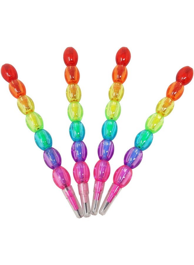 Parteet Stack Pencil Set for Kids (Multicolor, Pack of 6) - Image 2