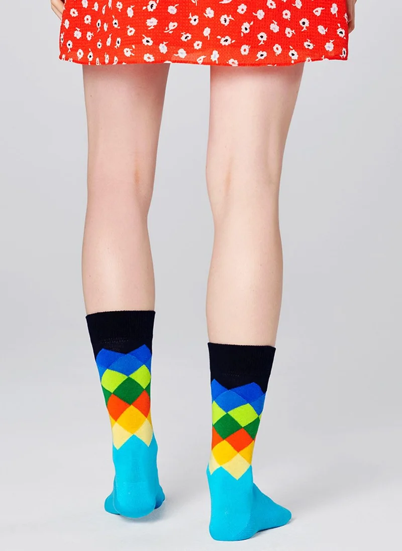 هابي سوكس FADED DIAMOND SOCK
