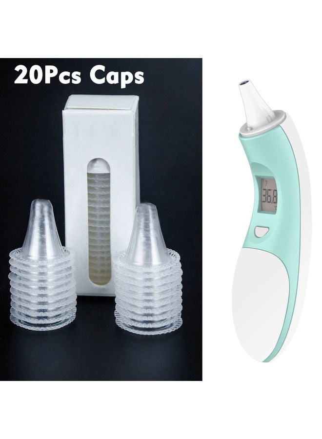 NIBEMINENT Infrared Ear Thermometer With 20 Pieces Of Protective Caps - Image 1