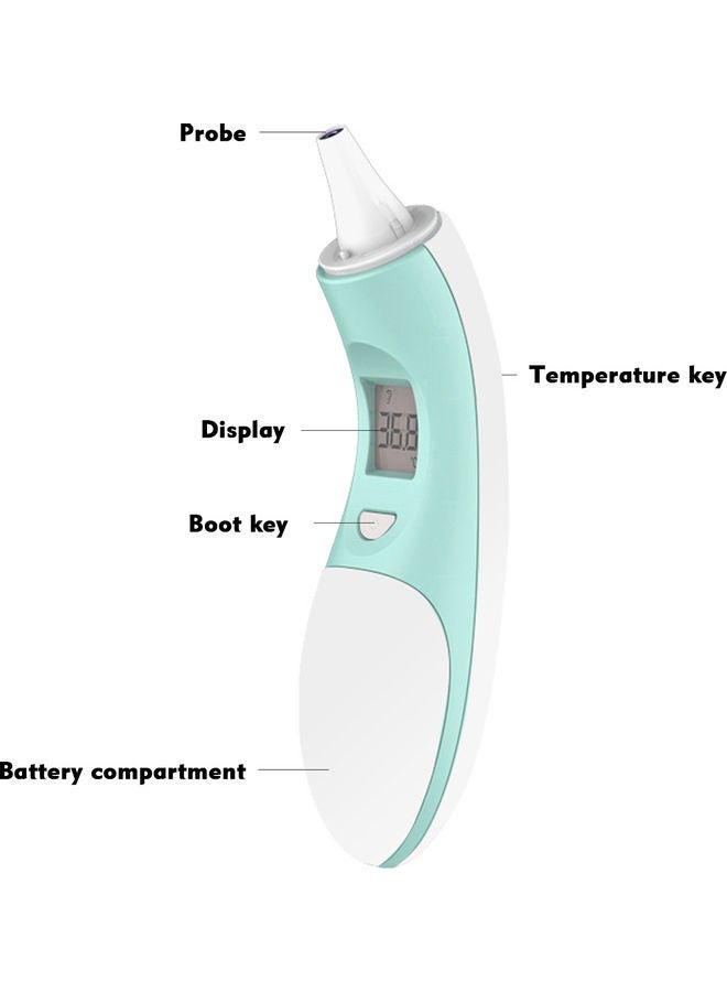 NIBEMINENT Infrared Ear Thermometer With 20 Pieces Of Protective Caps - Image 2