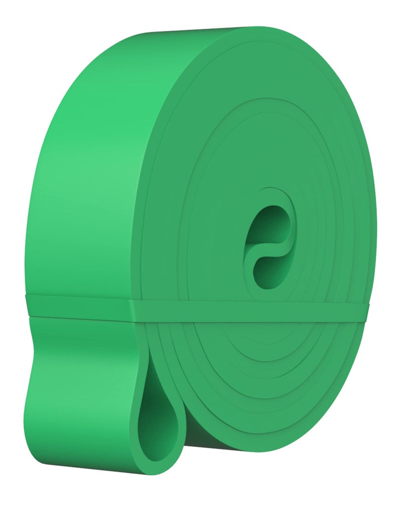 ELKO Heavy Resistance Bands, Pull up resist bands for workout, Chin Ups, Pull Ups, Stretching, Weight Loss, & Powerlifting for Men & Women (Green) - Image 1