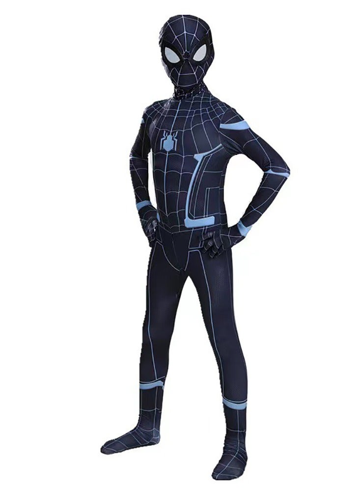 VUCATIN Cosplay Costume Set 3D Style Superhero Cosplay Full Body Bodysuit Spandex Jumpsuit for Kids Cosplay Dress Up（C） - Image 4