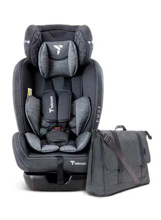 Teknum Evolve 2 Car Seat 0-12yrs with Grey Dad's Diaper Hand Bag - Dark Grey - pzsku/Z9E9E4BF8ADB49AE2F9DAZ/45/_/1738144562/913cfbbd-2d97-4a72-a61e-669d281f3ef6