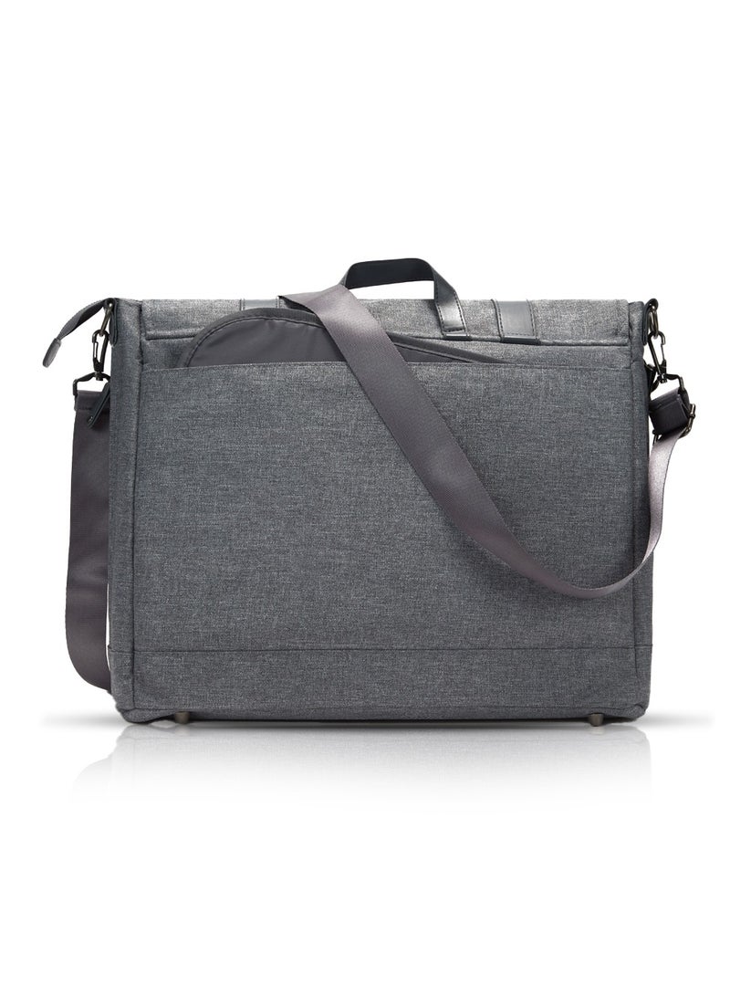 Teknum Evolve 2 Car Seat 0-12yrs with Grey Dad's Diaper Hand Bag - Dark Grey