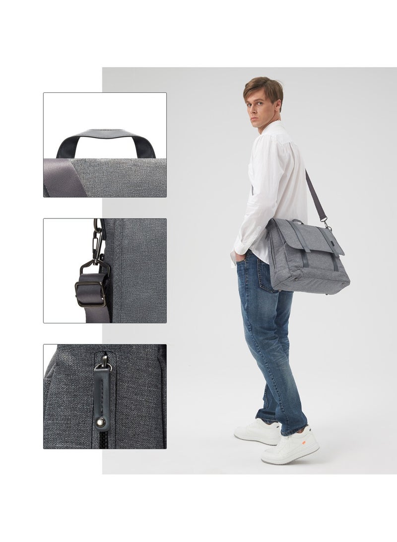 Teknum Evolve 2 Car Seat 0-12yrs with Grey Dad's Diaper Hand Bag - Dark Grey