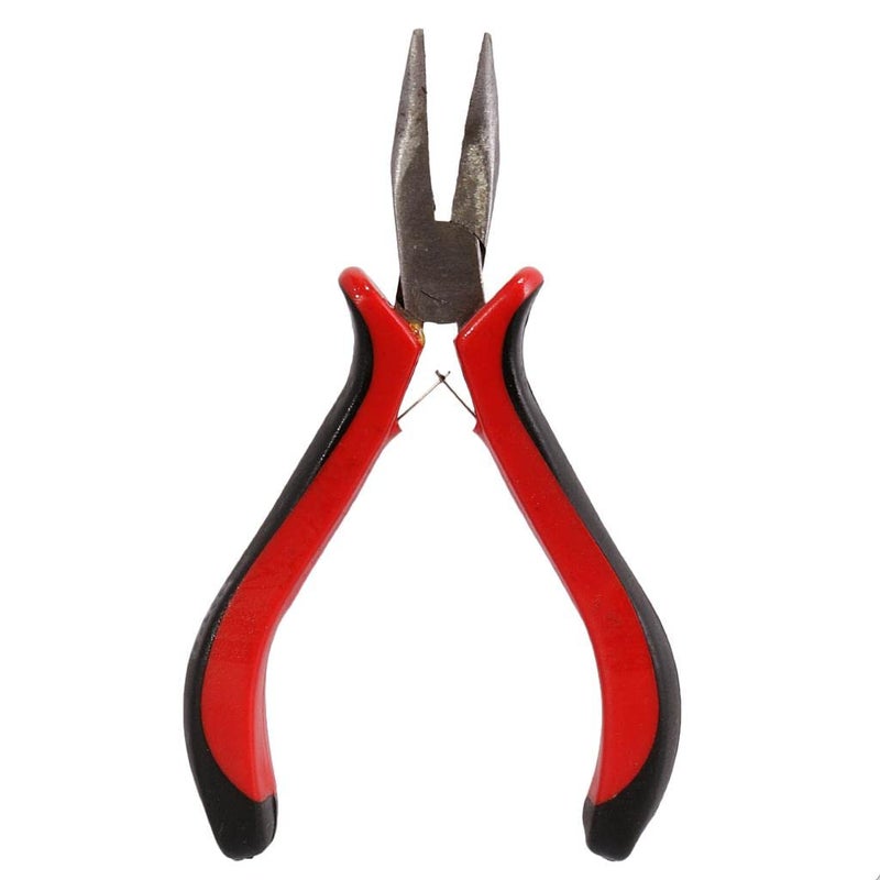 LR DECOR BAZAAR Micro Hair Extension Rings Beads Metal Pliers Wood Hook Loop Needle Tool Kit  - Image 4