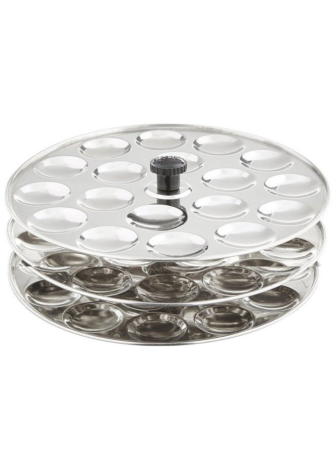 MIS-103 3-Rack Stainless Steel Mini Idli Stand