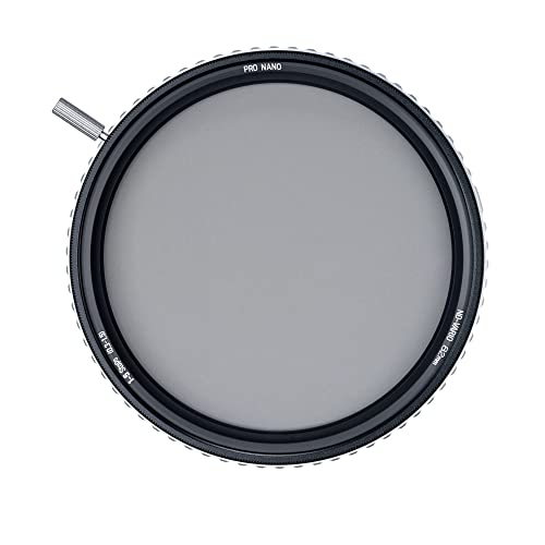 NiSi - 86mm Swift True Color ND-Vario, 1-5 Stops (ND2-ND32) Variable ND Filter, Dustproof and Waterproof Nano Coating Optical Glass, No Vignetting and X Effect with Lens Filter Case and Lens Cap - Image 3