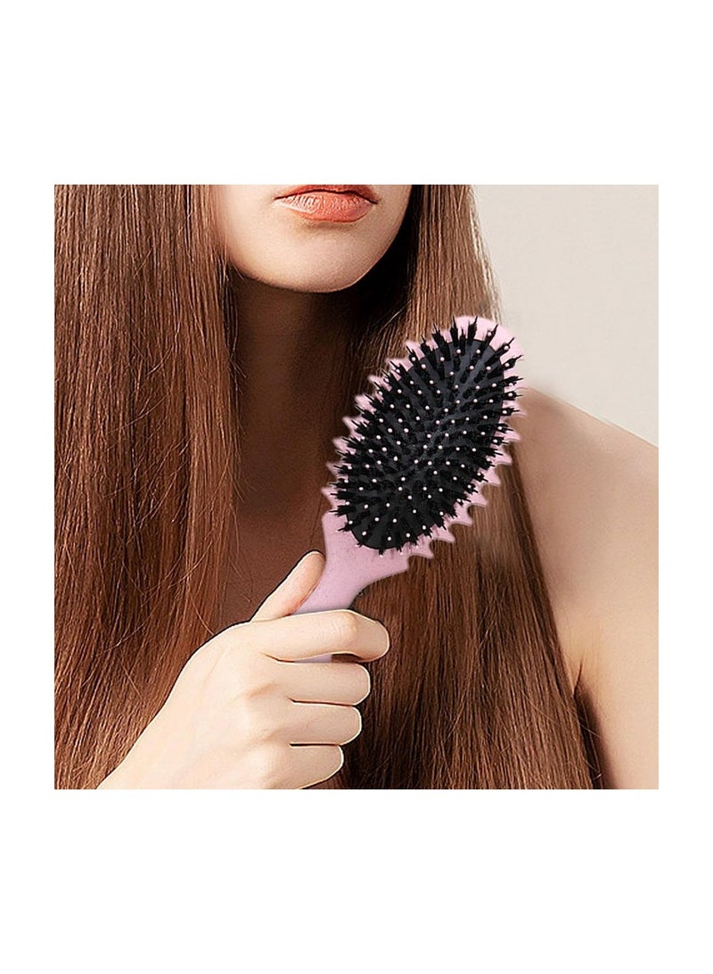 فرشاة تحديد التجعيدات 3 في 1، فرشاة تصفيف الشعر المجعد، تقلل من السحب والفصل المجعد، فرشاة تحديد تموجات الشعر، تشكيل وتحديد التجعيدات متعدد الالوان - Image 3