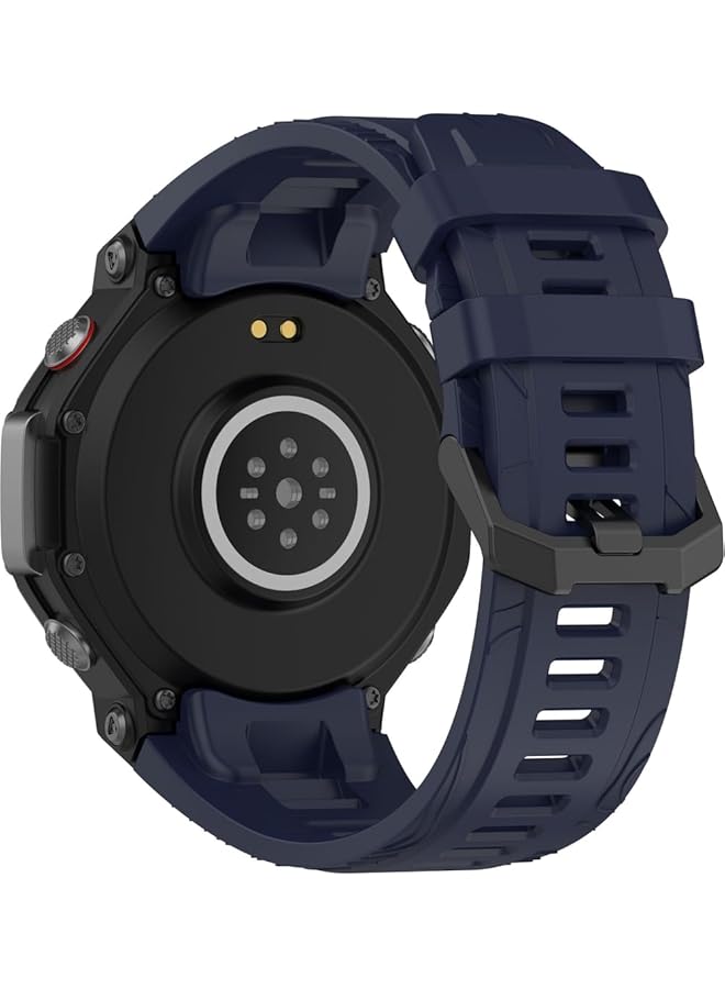 Beauenty Compatible With Amazfit T Rex 3 Watch Strap Soft Silicone Narrow Thin Sport Replacement Bracelet No241108 - Image 3