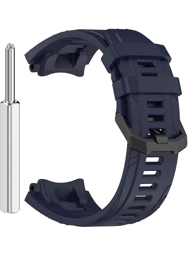 Beauenty Compatible With Amazfit T Rex 3 Watch Strap Soft Silicone Narrow Thin Sport Replacement Bracelet No241108 - Image 4