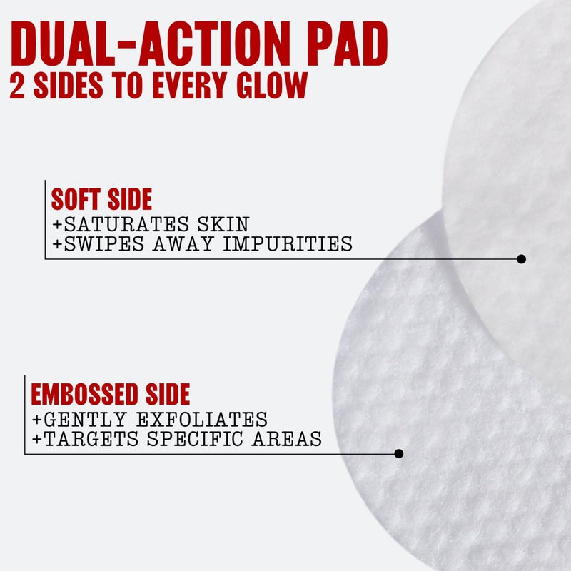 Thayers Exfoliating 2% AHA Toner Pads, Dual-Sided Exfoliating Pads with Witch Hazel, Glycolic Acid and Lactic Acid to Resurface Skin Texture and Instantly Brighten, For All Skin Types, 60 Count - Image 3