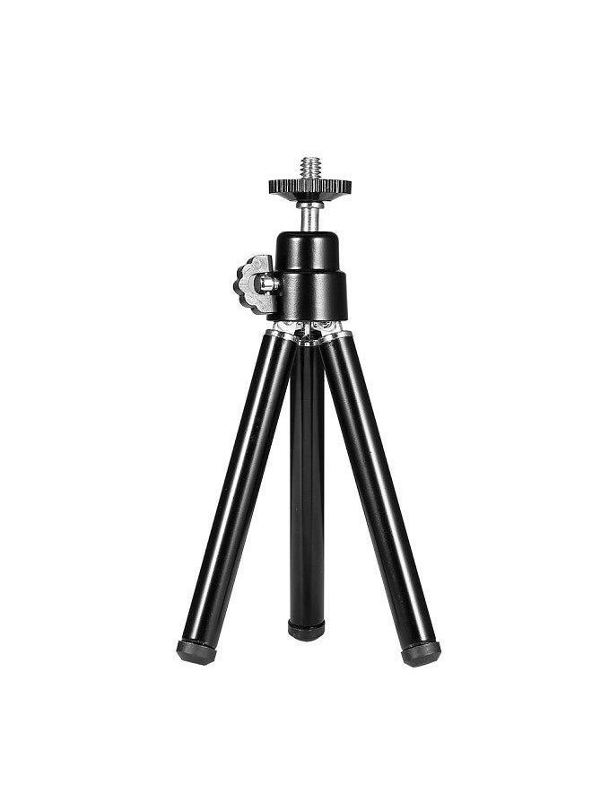 Portable Mini Webcam Tripod for Smartphone Lightweight Flexible Web Camera Desktop Support Stand Phone Holder Table Stand