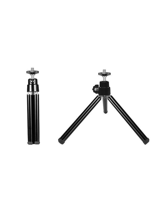 Portable Mini Webcam Tripod for Smartphone Lightweight Flexible Web Camera Desktop Support Stand Phone Holder Table Stand