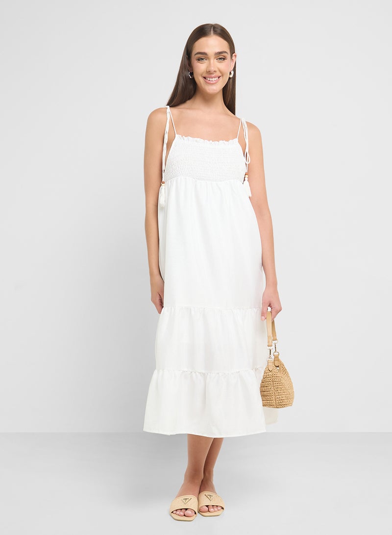 Ginger Tiered Cotton Dress  - Image 4