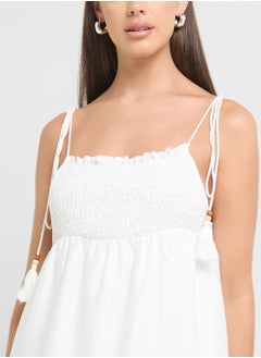 Ginger Strappy A Line Tiered Dress  - Image 3