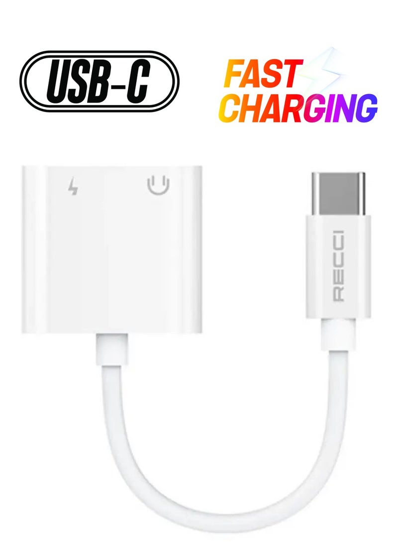 ريتشي "Recci Hub Converter Cable: Fast Charging 2.1A, Compact 10cm Design" - Image 1