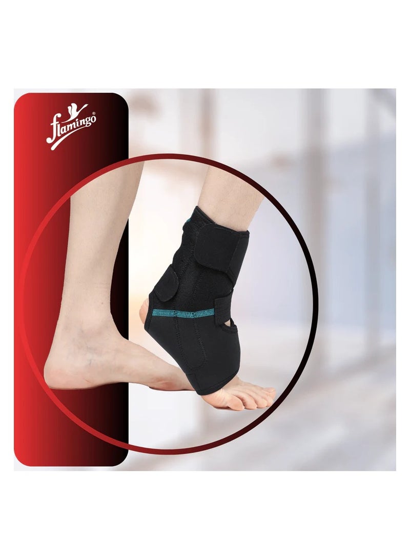 FLAMINGO Adjustable Ankle Support (Neoprene) Universal 