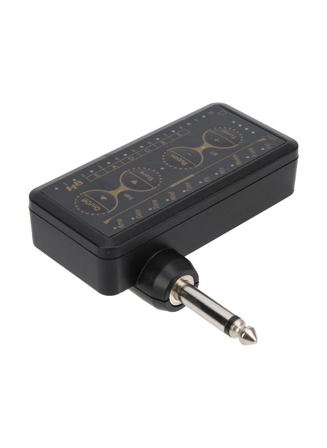Guitar Headphone Amplifier Chargeable Recordable Portable Distortion Sound Card Effect Amp