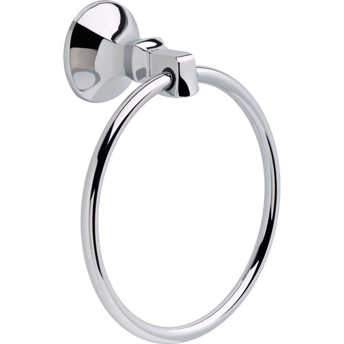 76446 ASHLYN TOWEL RING 638 X 757 X 225 INCHES POLISHED CHROME
