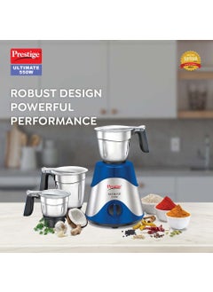 PRESTIGE prestige ultimate plus 550 watt mixer grinder with 3 stainless steel jars  - Image 3