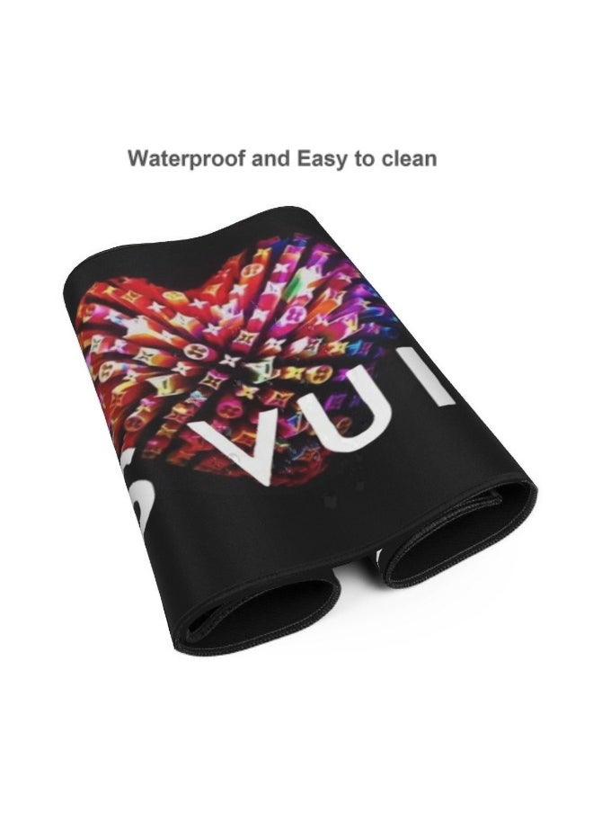 Generic - Gaming Mouse Pad For LV Love Colorful Style 900X400X2MM - Image 1
