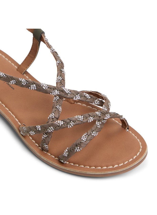 CALL IT SPRING RAVENNA Embellished Slingback Flat Sandals - Image 5