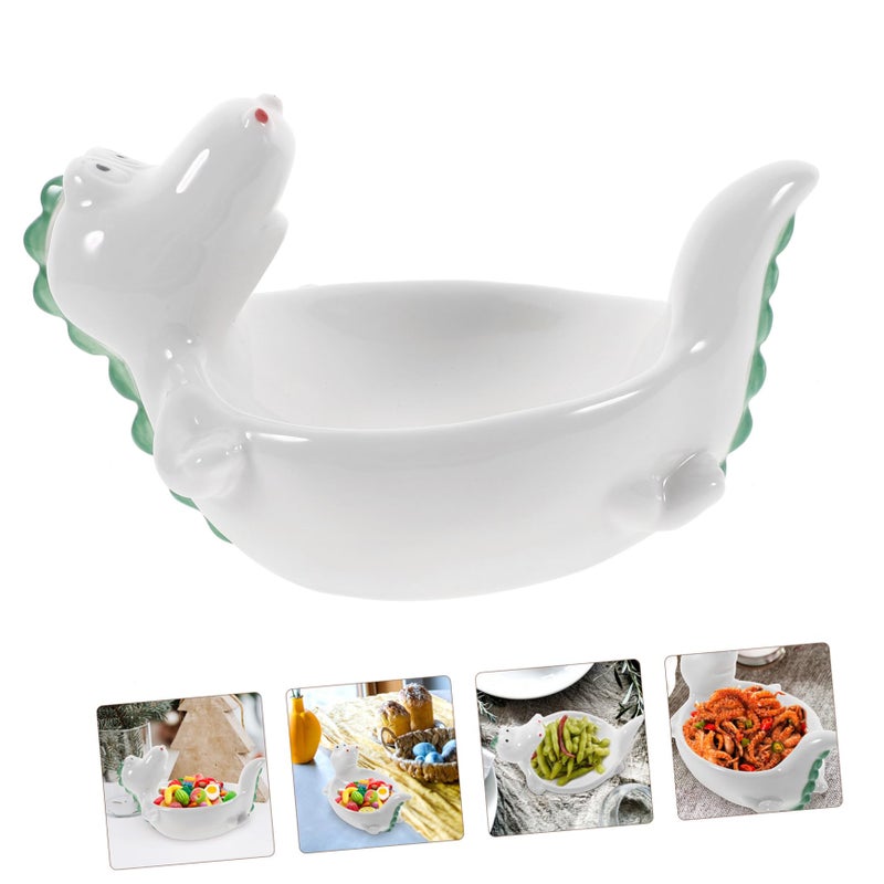 Ceramic Animal Snack Serving Bowl For Dipping Sauces Cute Appetizer Dish For Parties Kitchen Tableware - Image 3