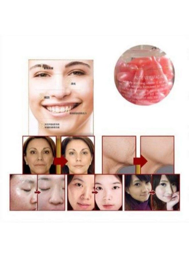 ANIMATE Aloe Vera And Vitamin E Capsules Facial Oil Combo Pack Of 4 240 Capsul - Image 3
