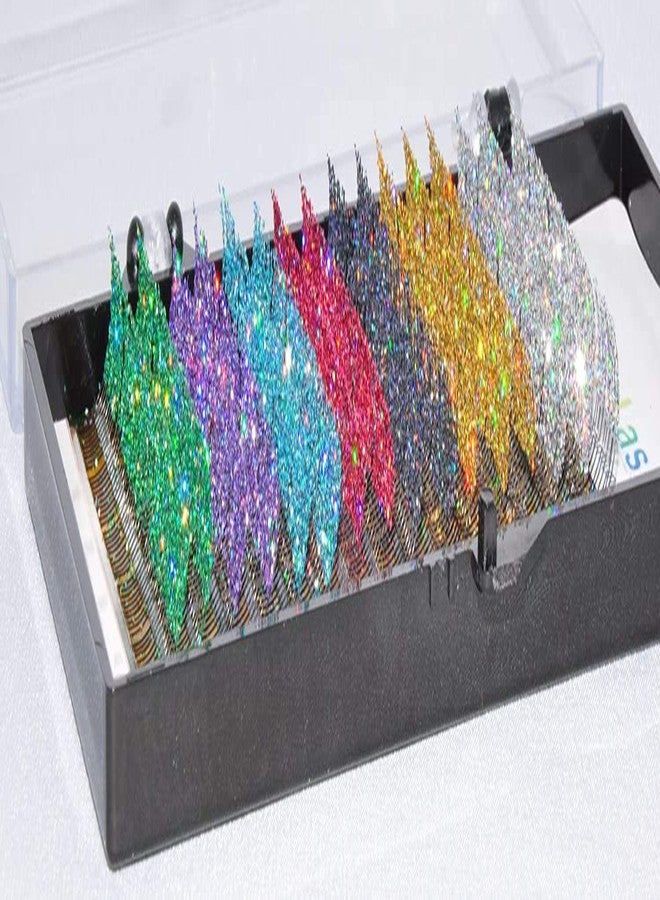 iLash Store Eyelash Extension Mink Colored Glitter Lashes C Curl .20 X 13mm - Image 2