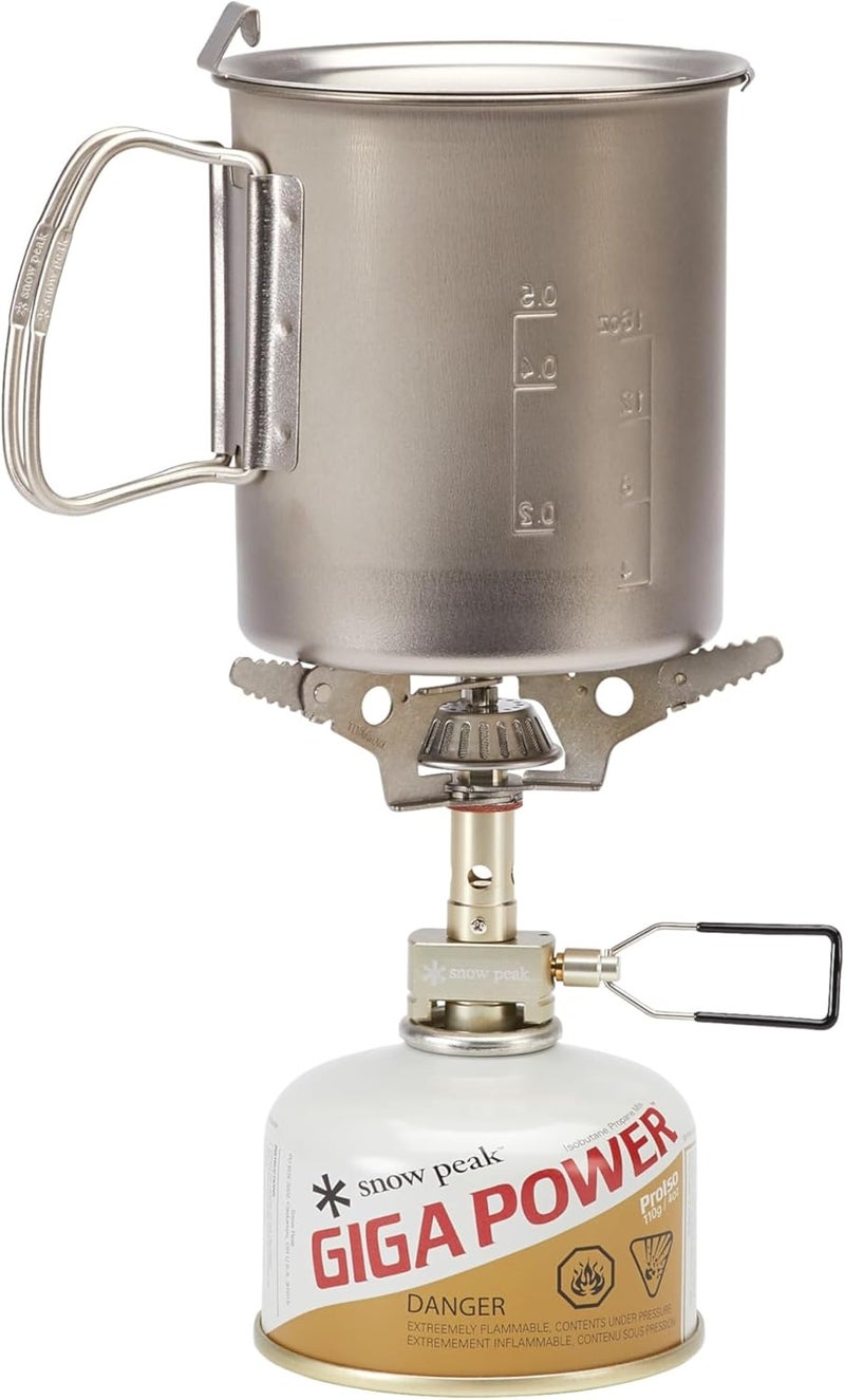 Snow Peak LiteMax Titanium Ultralight Backpackers Stove - Image 2